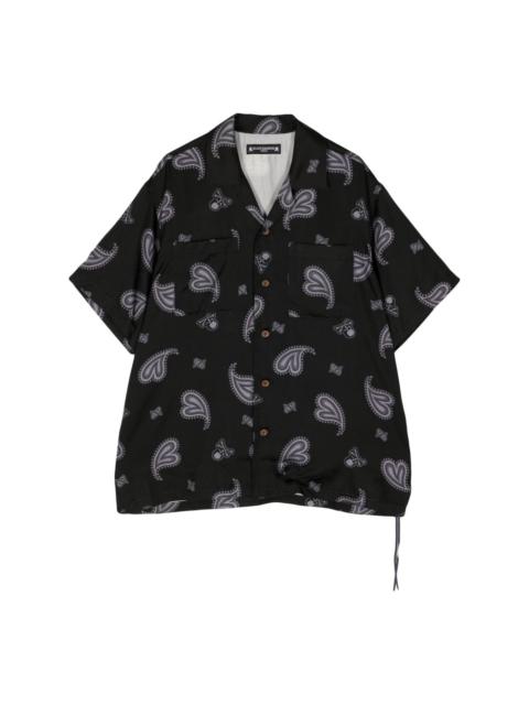 MASTERMIND WORLD paisley-print silk shirt