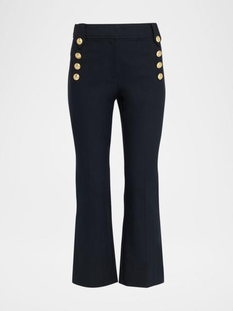 DEREK LAM 10 CROSBY Robertson Cropped Flare