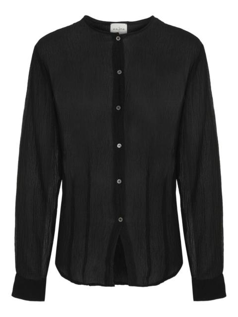 LE KASHA buttoned long-sleeve blouse