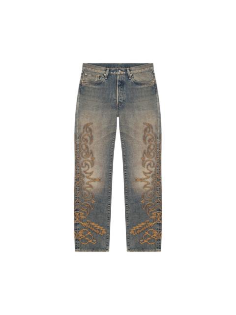 Levi's Levi's x Denim Tears Western Stitch 501 Jeans 'Worn Indigo'