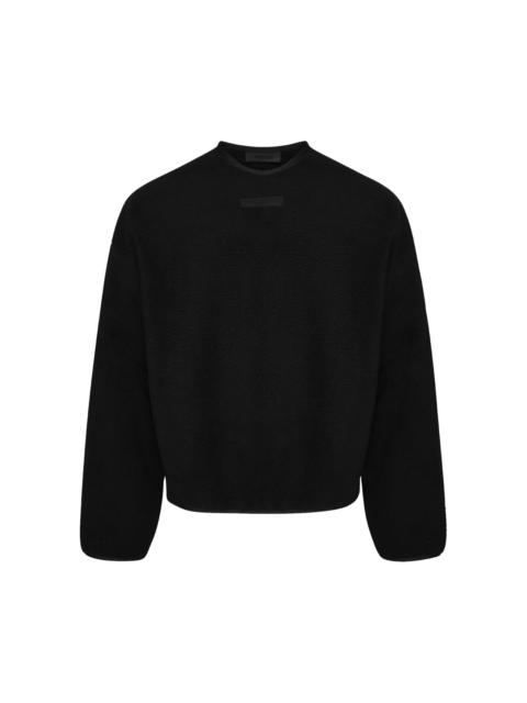 Fear of God Essentials Crewneck Sweater 'Jet Black'