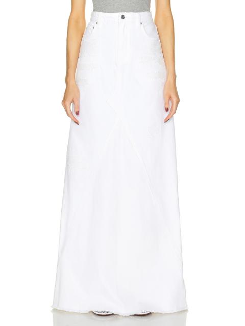 GRLFRND Fiona Godet Maxi Skirt