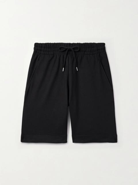 Dries Van Noten Wide-Leg Cotton-Jersey Drawstring Shorts