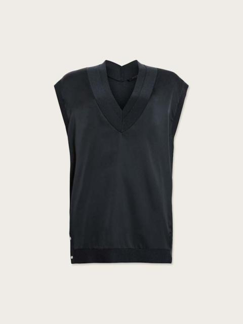 ALLSAINTS BERN STUDDED WOOL TANK