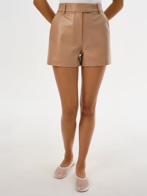 LAMARQUE KALDIE | Recycled Leather Trouser Shorts
