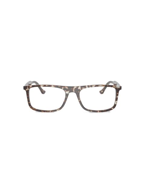 Ray-Ban tortoiseshell rectangle glasses