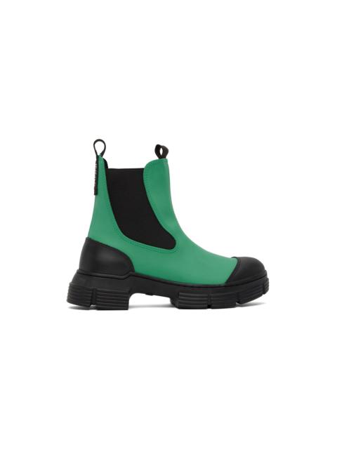 GANNI Green City Ankle Boots