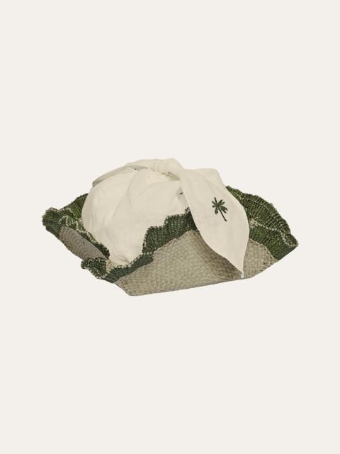 Johanna Ortiz Mushroom Mandala Mini Bread Basket Set of 4