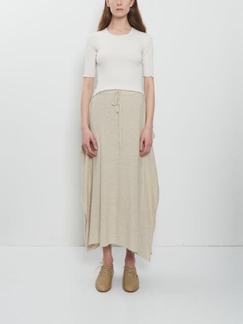 LAUREN MANOOGIAN Wave Cotton Linen Skirt