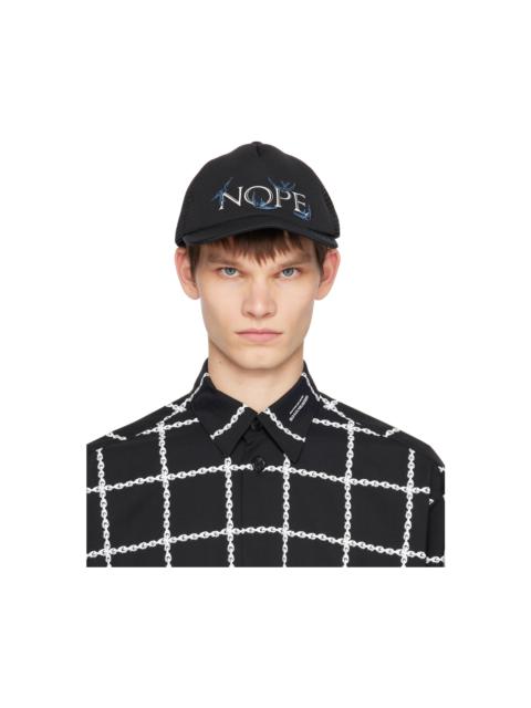 UNDERCOVER Black 'Nope' Cap