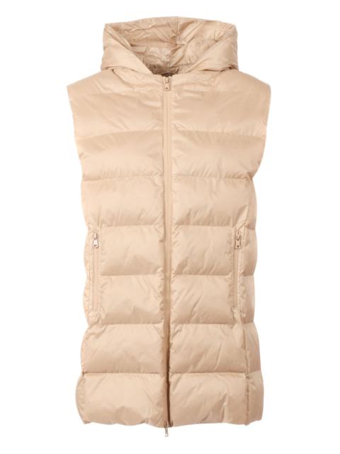 Max Mara padded hooded gilet