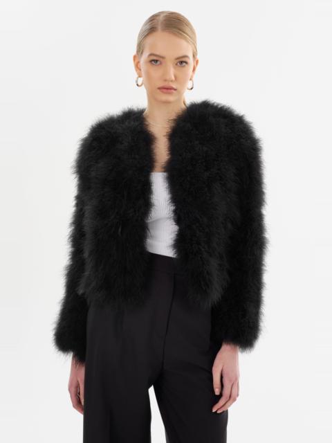 LAMARQUE DEORA | Feather Jacket