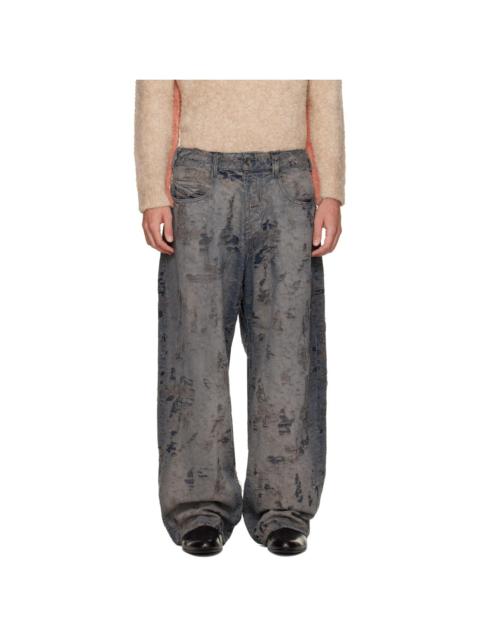 Diesel Blue Regular Waist 1997 D-Enim-M Jeans