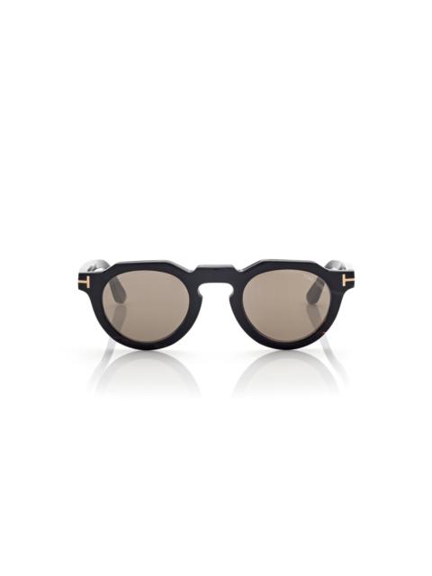 TOM FORD ROUND HORN SUNGLASSES