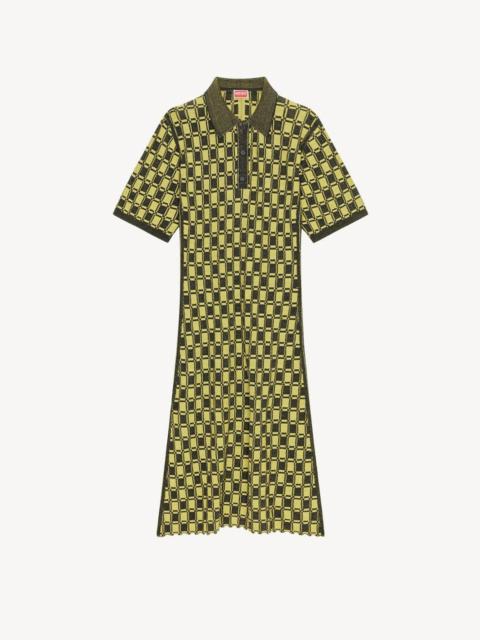 KENZO Jacquard polo dress