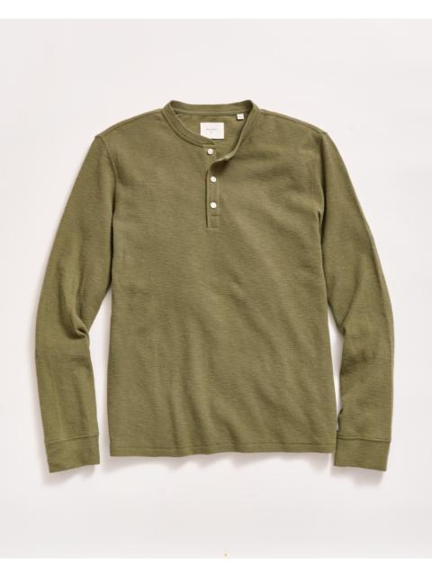 Billy Reid Slub Tuck Henley