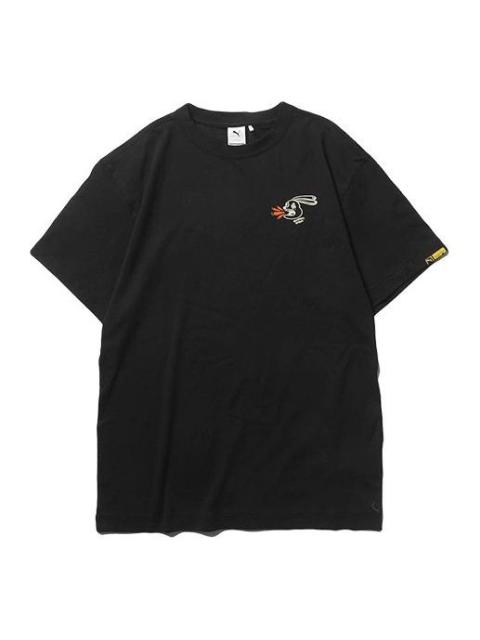 PUMA PUMA x Randomevent Logo Short Sleeve Tee 'Black' 59666501