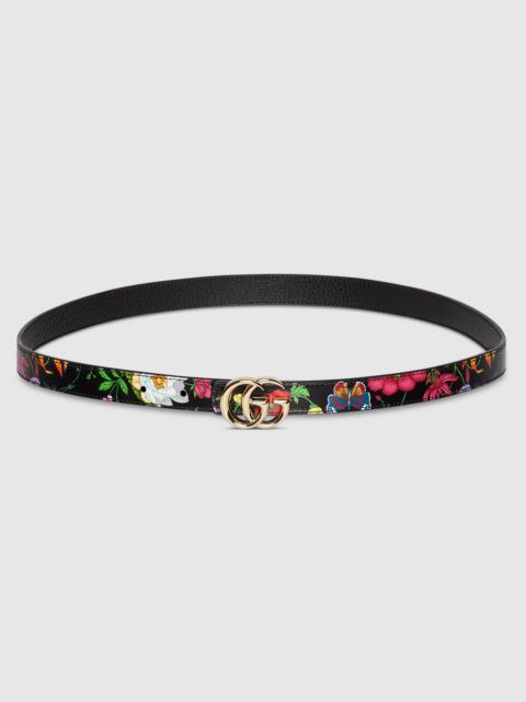 GUCCI Reversible GG Marmont thin belt