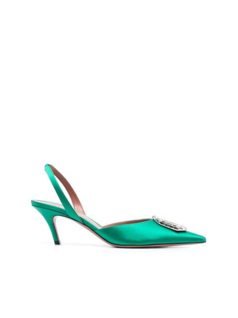 Camelia 60mm slingback pumps