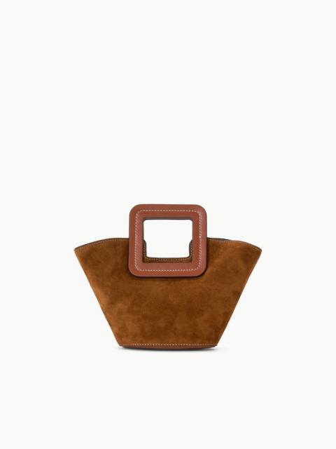 STAUD STAUD SHIRLEY MINI BUCKET BAG TAN