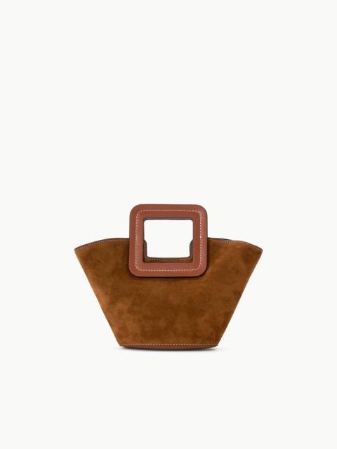 STAUD SHIRLEY MINI BUCKET BAG TAN