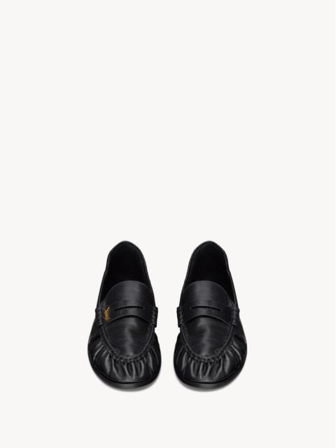 SAINT LAURENT LE LOAFER SUPPLE IN EEL