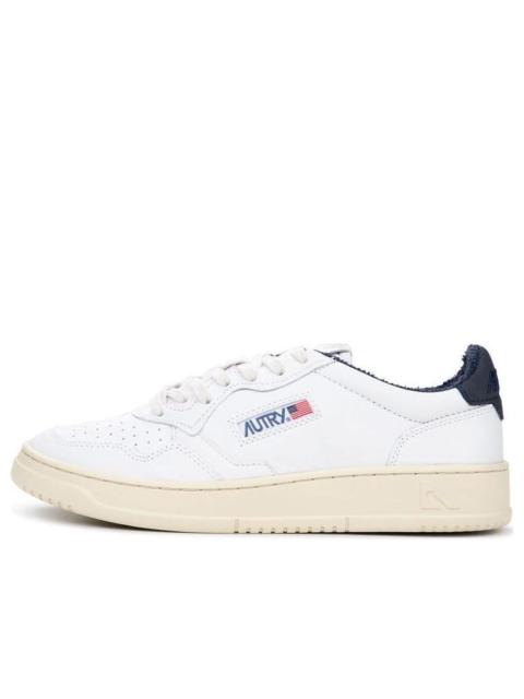 AUTRY AUTRY Medalist Low Leather 'White Black' AULM-SP02