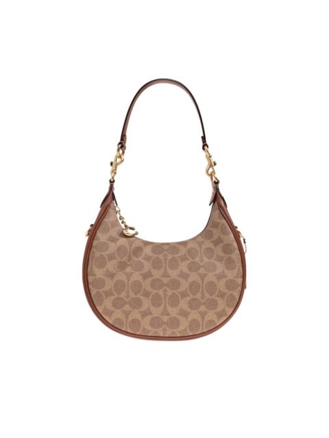 COACH Joanie pattern charm tote bag