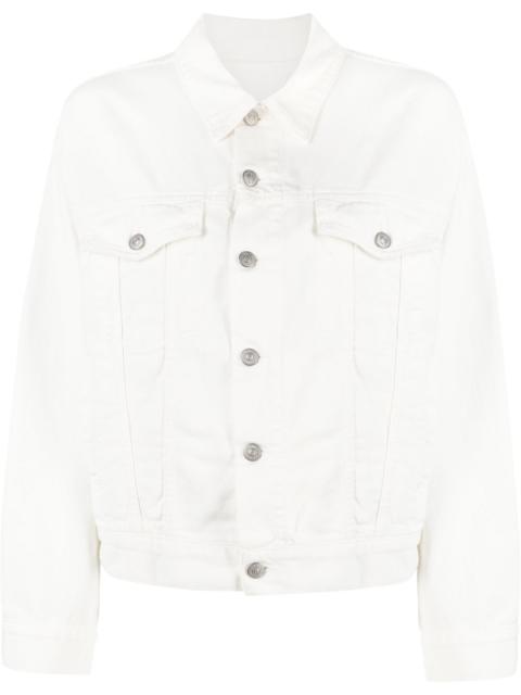 MM6 Maison Margiela cut-out denim jacket