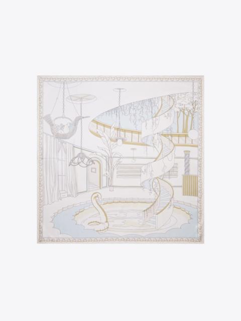 TORY BURCH The Pool Silk Square Scarf