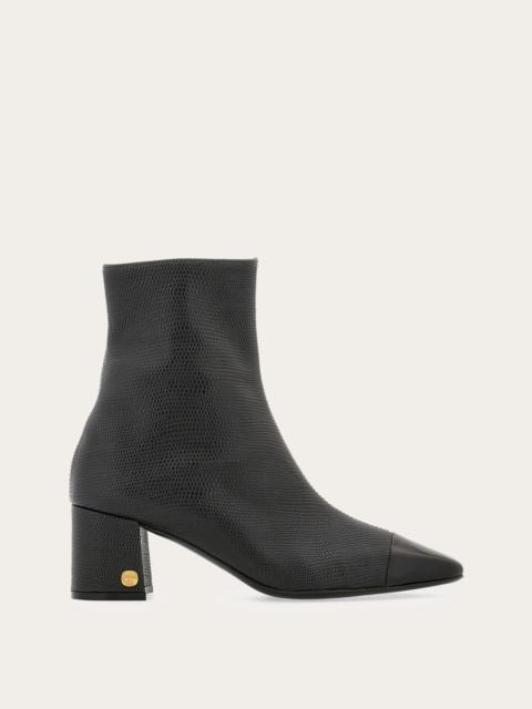 Chunky heel ankle boot