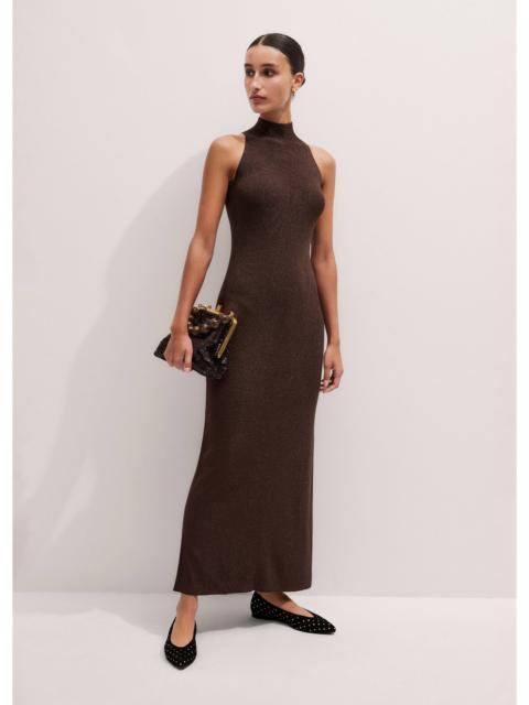 ME+EM Metallic Maxi Dress