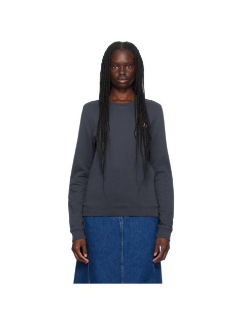 Maison Kitsuné Navy Fox Head Sweatshirt