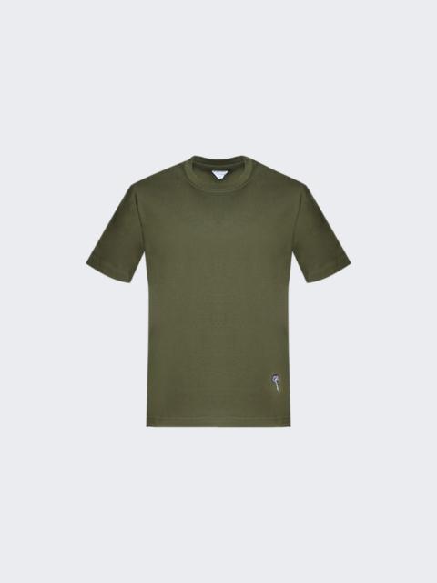 Bottega Veneta Short Sleeve Tee Pine Green