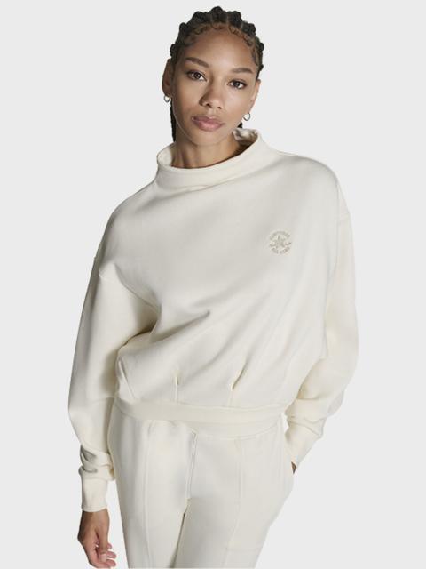 Converse Mock Neck Oversized Sweatshirt