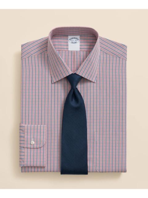 Brooks Brothers Pure Supima® Cotton Regular-Finish Ainsley Collar, Ground Check Dress Shirt