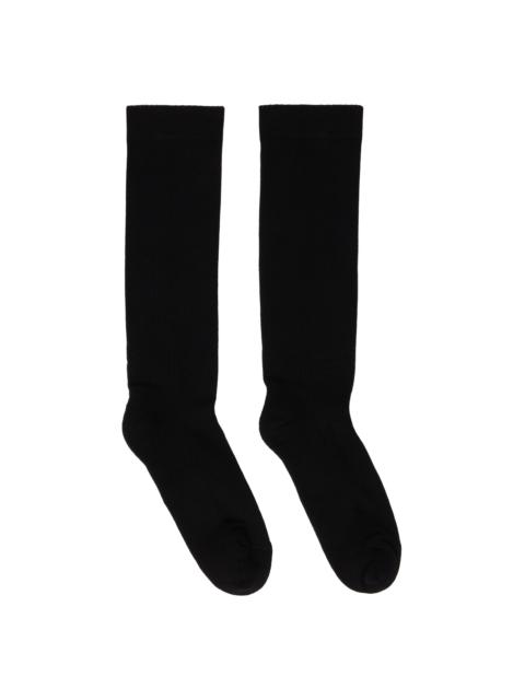 Rick Owens DRKSHDW Black 'Urinal' Socks