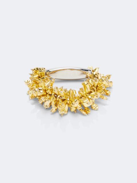 Dries Van Noten Embroidered beaded bracelet