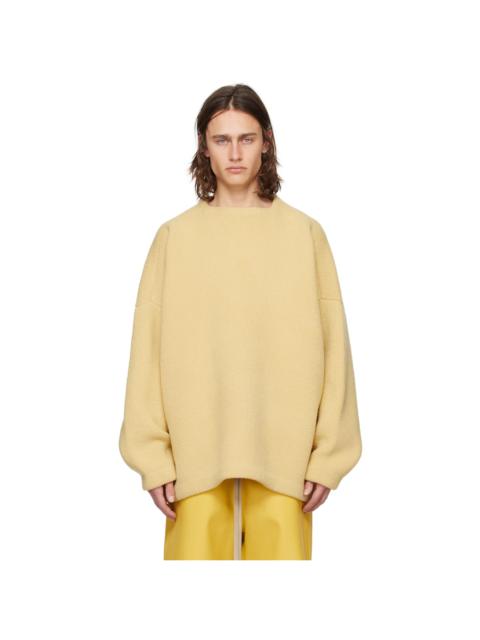 Fear of God Yellow Crewneck Sweater