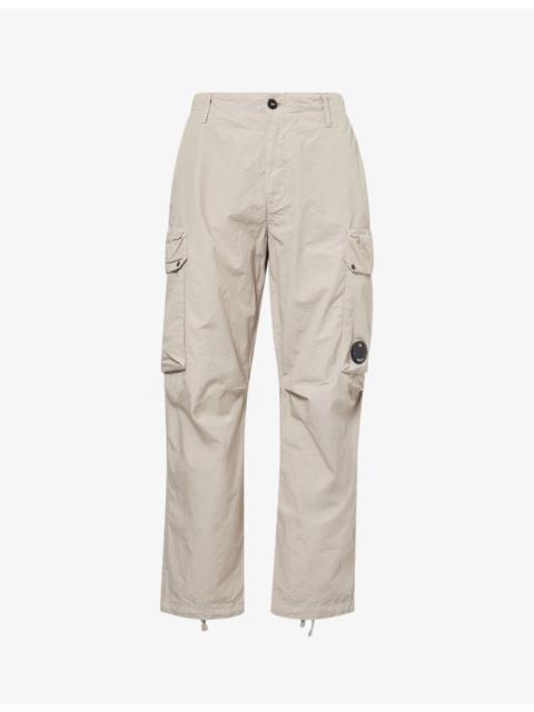 C.P. Company Microreps Drawstring-Cuffs Cotton Trousers