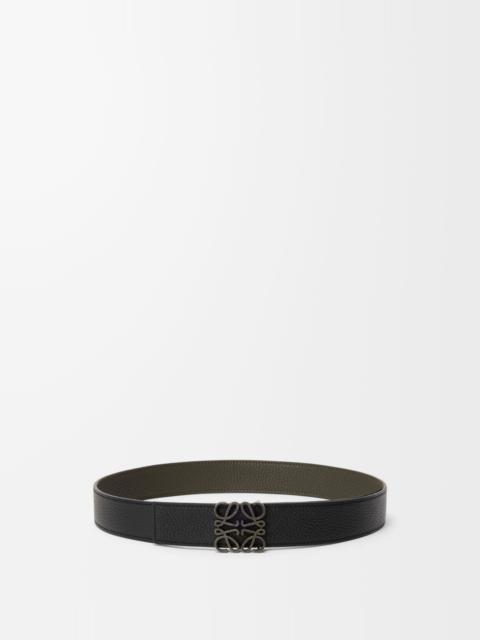 Loewe Reversible Anagram belt in supple grained calfskin