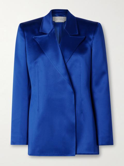 GABRIELA HEARST Aleah Silk-satin Blazer