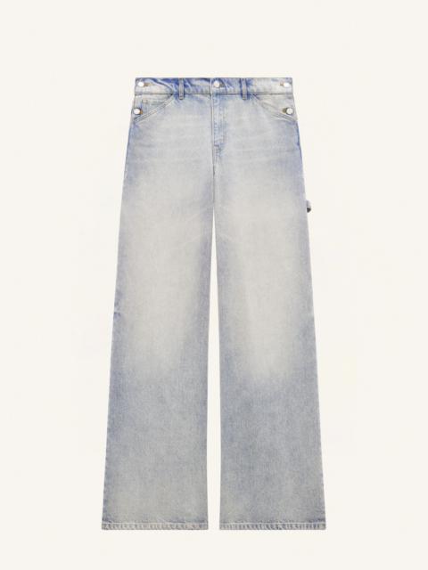 courrèges SAILOR DENIM BAGGY PANTS