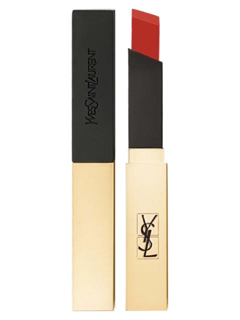 Yves Saint Laurent Rouge Pur Couture The Slim Matte Lipstick in 10 Corail Antinomique at Nordstrom