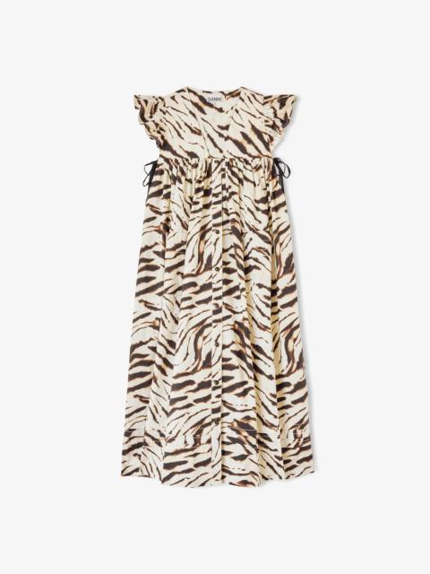 GANNI DRESS IN PRINTED COTTON