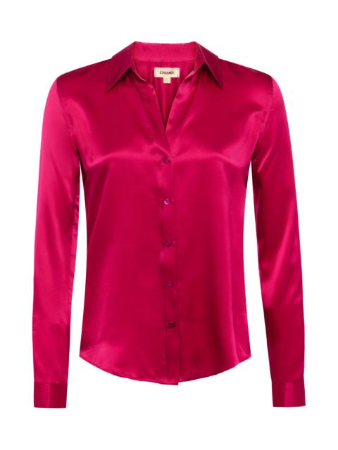 L'AGENCE Tyler Blouse - Ruby