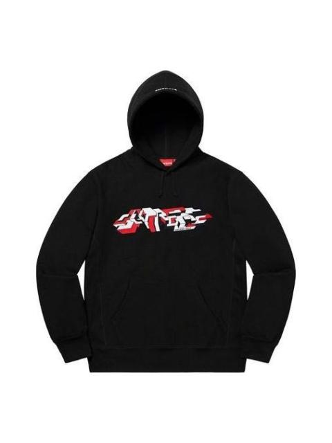 Supreme Delta Logo Hooded Sweatshirt 'Black' SUP-FW19-659