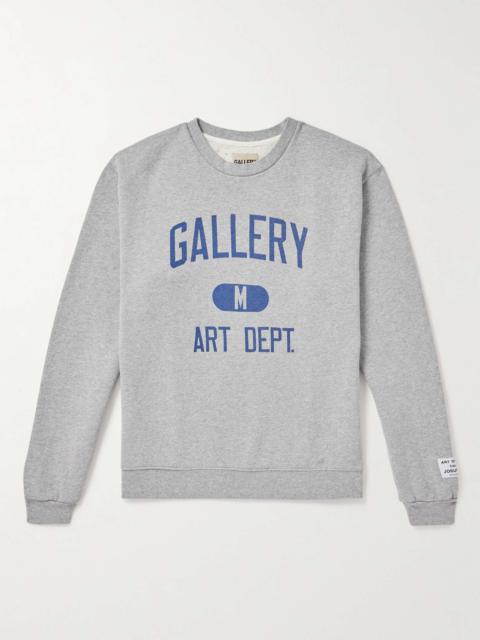 GALLERY DEPT. Logo-Print Cotton-Jersey Sweatshirt
