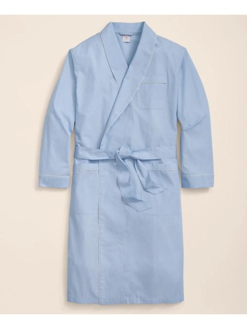 Brooks Brothers Cotton Broadcloth Robe