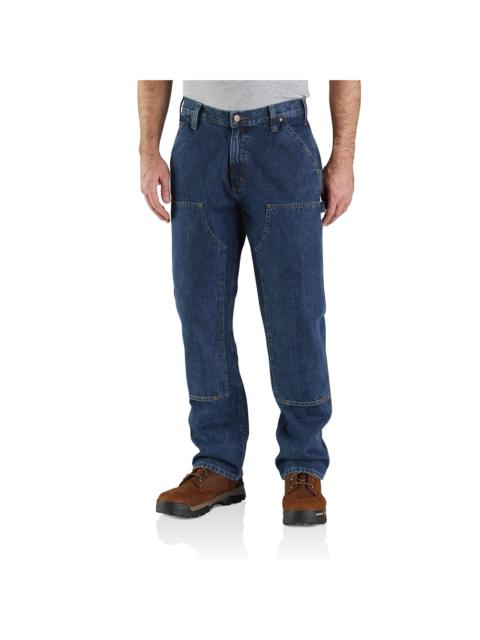 Carhartt Loose Straight Double-Front Denim Dungaree